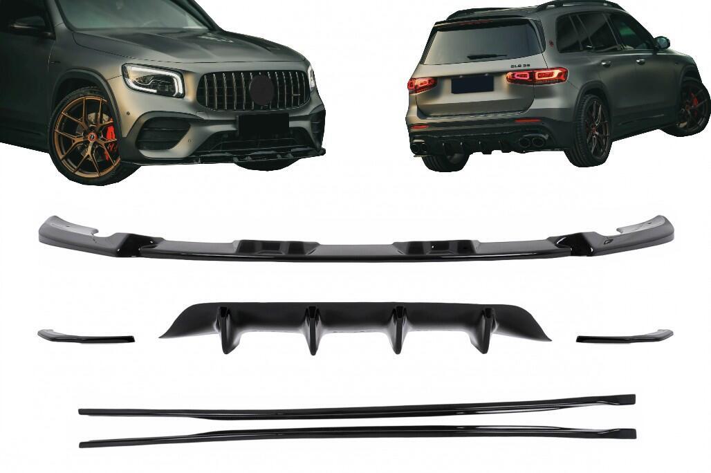 Aero Body Kit egnet til Mercedes GLB X247 (2019-2023) Sort