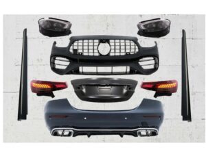 Komplet ombygningsbodykit til Mercedes E-Class W213 (2016-2019) til facelift 2020 E63s design.