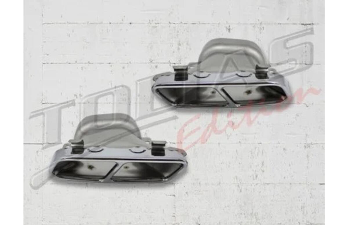 Udstødningspotte tips velegnet til Mercedes A-Class W176 (2012-2018) CLA W117 C117 (2012-2018) A45 CLA45 Design