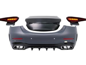 Bageste opgraderingskarosserikit egnet til Mercedes C-Class W205 (2014-2022) konvertering til C-Class W206 C63 design