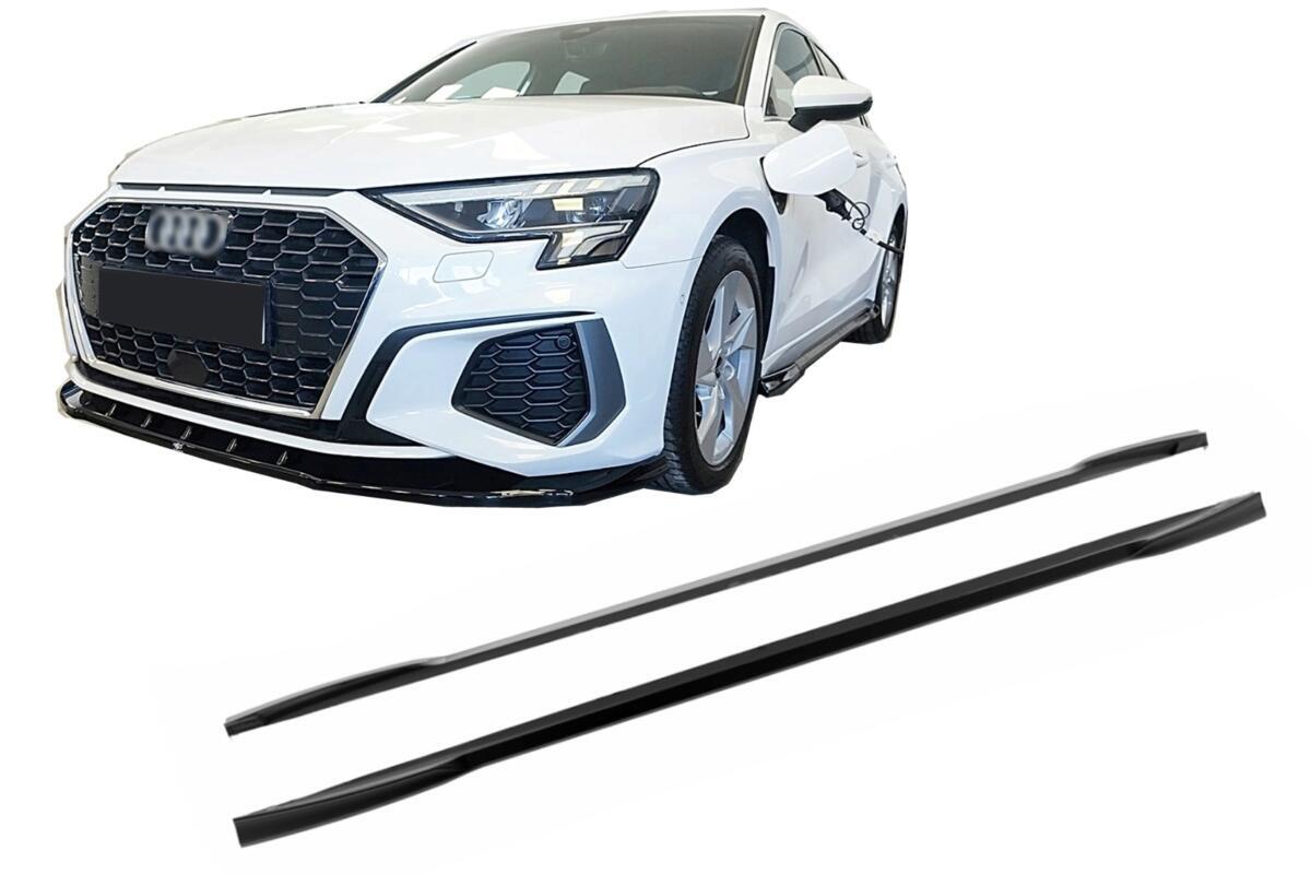 Side Skirts Forlængelser passende til Audi A3 8Y S-Line S3 (2020-) Sedan Sportback RS3 Design