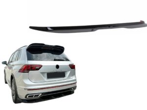 Tagspoiler egnet til VW Tiguan II Mk2 R/R Line Facelift (2020-2024) Sort