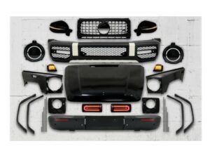 Body Kit egnet til Mercedes G-Class W463 (2008-2017) Bred Karosseri Konvertering til 2018 G63 Design
