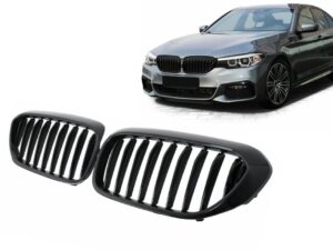Centrale nyregriller velegnet til BMW 5-serie G30 G31 Sedan Touring (2017-2020) i pianolak sort