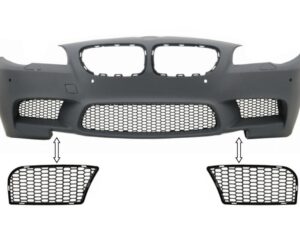 Sidegitter passende til BMW 5 Serie F10 F11 (2010-2014) kun til M5 Sport Design frontkofanger.