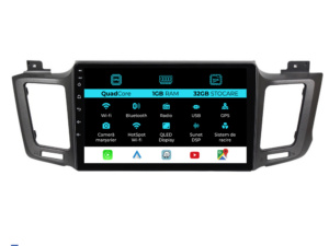 Navigation til Toyota Rav 4, (2012-2018), 10 tommer, 1Gb RAM, 32Gb lager, Carplay