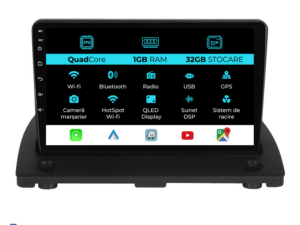 Navigation til Volvo XC90, 2002-2014, 9 tommer, 1Gb RAM, 32Gb lager, Carplay