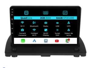 Navigation til Volvo XC90, 2002-2014, 9 tommer, 2Gb RAM, 64Gb lager, Carplay