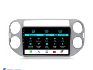 Navigation til Volkswagen Tiguan, (2006-2016), 9 tommer, 1 Gb RAM, 32 Gb lager, Carplay.