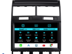 Navigation til Volkswagen Touareg, (2003-2010), 9 tommer, 1 Gb RAM, 32 Gb lager, Carplay