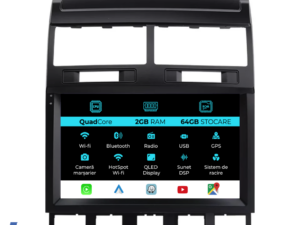 Navigation til Volkswagen, Touareg (2003-2010), 9 tommer, 2Gb RAM, 64Gb lager, Carplay
