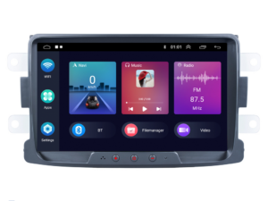 Navigation til Renault, Android, 8 tommer, 2GB RAM, 32GB lager, Bluetooth, WiFi, Waze, Canbus.