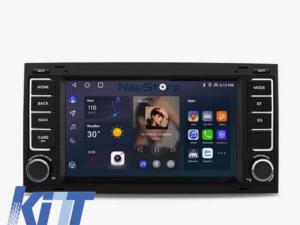 Navigation til Volkswagen Touareg, Transporter T5, 7 tommer, 2Gb RAM, 64Gb lager, Carplay