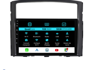Navigation til Mitsubishi Pajero, 2006 - 2018, 9 tommer, 1Gb RAM, 32Gb lager, Carplay