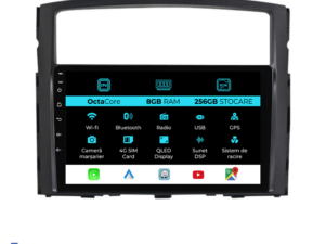 Navigation til Mitsubishi Pajero, 2006 - 2018, 9 tommer, 8Gb RAM, 256Gb lager, Carplay