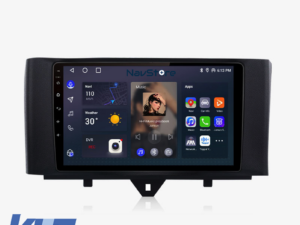 Navigation til Smart For Two (2010-2015), For Four (2010-2015), 9 tommer, 2Gb RAM, 64Gb lager, Carplay