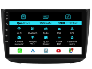 Navigation til Mercedes Vito, Viano (2005-2015), 10 tommer, 1Gb RAM, 32Gb lager, Carplay