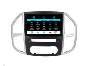 Navigation til Mercedes Vito W447 (2014-2021), 10 tommer, 2Gb RAM, 64Gb lager, Carplay
