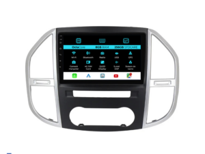 Navigation til Mercedes Vito W447 (2014-2021), 10 tommer, 8GB RAM, 256GB lager, Carplay.