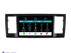 Navigation til Volkswagen Transporter T6 (2016 - 2020), 9 tommer, 8 GB RAM, 256 GB lager, Carplay
