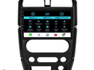 Navigation til Suzuki Jimny 3 (2005-2019), 9 tommer, 4 GB RAM, 64 GB lager, Carplay