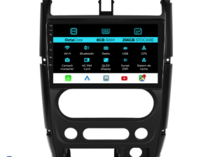 Navigation til Suzuki Jimny 3, 2005-2019, 9 Tommer, 8Gb RAM, 256Gb Lager, Carplay