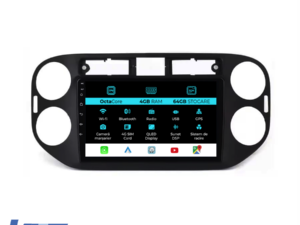 Navigation til Volkswagen, Tiguan (2011-2016), 9 tommer, 4Gb RAM, 64Gb lager, Carplay.