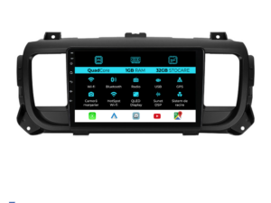 Navigation til Peugeot Expert, Citroën Jumpy 3 (2016-2021), 9 tommer, 1 Gb RAM, 32 Gb lager, Carplay