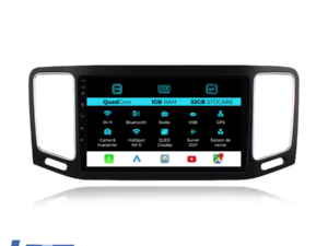 Navigation til Volkswagen Sharan, (2012-2019), 9 tommer, 1Gb RAM, 32Gb lager, Carplay