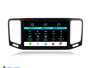 Navigation til Android, Volkswagen Sharan (2012-2019), 9 tommer, 6Gb RAM, 128Gb lager, Carplay.