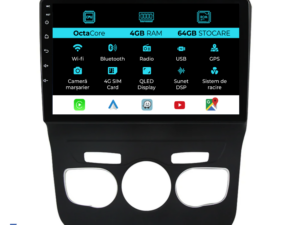 Navigation til Citroen, C4L (2013-2016), 9 Tommer, 4Gb RAM, 64Gb Lager, Carplay