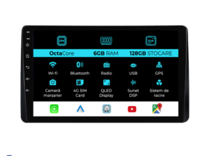 Navigation til Dacia Duster, 2018 - 2022, 10 tommer, 6Gb RAM, 128Gb lager, Carplay