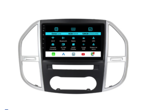 Navigation til Mercedes Vito W447 (2014-2021), 10 tommer, 6Gb RAM, 128Gb lager, Carplay