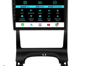 Navigation til Peugeot 5008, 3008 (2009-2016), 9 tommer, 2 GB RAM, 64 GB lager, Carplay