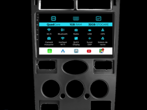 Navigation til Ford Mondeo 3 (2000-2007), 9 tommer, 1 GB RAM, 32 GB lager, Carplay