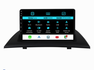 Navigation til BMW X3 E83 (2004-2012), 9 tommer, 4 GB RAM, 64 GB lager, Carplay