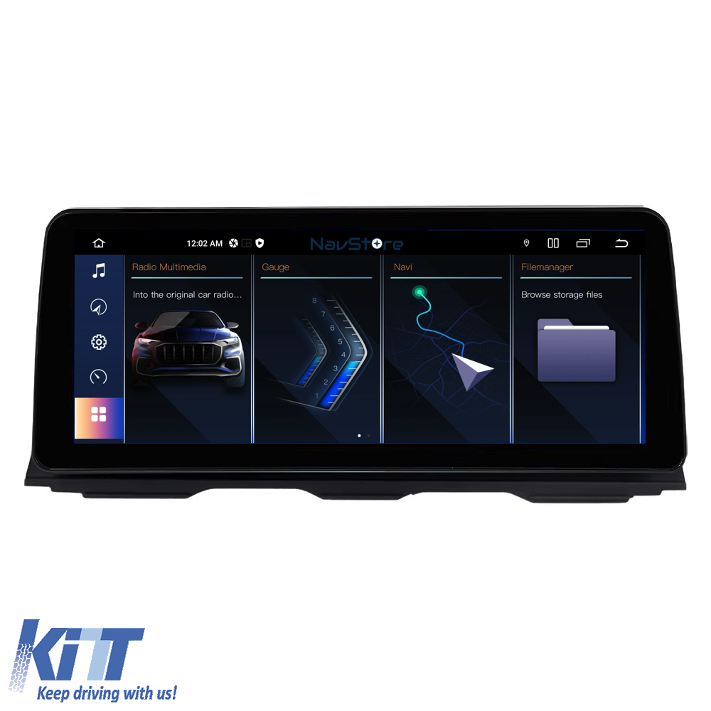 Navigation til BMW 3 Series E90 E91, 5 Series E60 E61 (2004-2013), 12,3 tommer, 8Gb RAM, 256Gb lager, Carplay - Billede 3