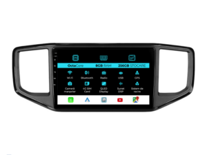 Navigation til Volkswagen Amarok, (2016-2022), 9 Tommer, 8Gb RAM, 256Gb Lagerplads, Carplay
