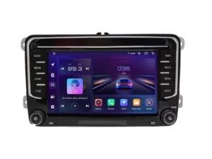 Navigation til Volkswagen, 7 tommer, 2GB RAM, 64GB lagerplads, Apple Carplay Android Auto