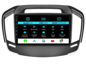 Navigation til Opel Insignia, 2013 - 2017, 9 tommer, 1 Gb RAM, 32 Gb lager, Carplay