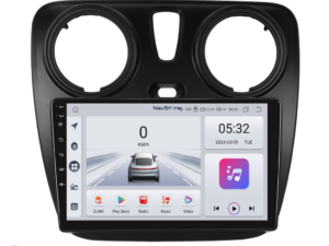 Navigation til Android Dedikeret Dacia Dokker Lodgy (2012-2020), 9 Tommer, 4Gb RAM, 64Gb Lager, Bluetooth, WiFi, Carplay