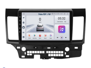 Navigation til Android Dedikeret Mitsubishi Lancer (2007-2013), 9 Tommer, 4Gb Ram, 64Gb Lager, Bluetooth, WiFi, Carplay