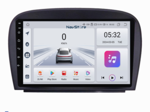 Navigation til Android Dedikeret Mercedes SL R230 (2001-2011), 9 Tommer, 4Gb RAM, 64Gb Lager, Bluetooth, WiFi, Carplay