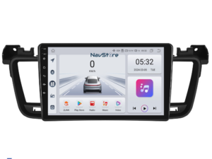 Navigation til Android Dedikeret Peugeot 508 (2010-2018), 9 Tommer, 4Gb Ram, 64Gb Lager, Bluetooth, WiFi, Carplay