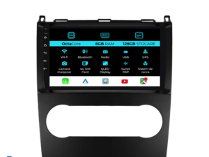 Navigation til Mercedes Benz A-Klasse B-Klasse (2004-2012), 9 tommer, 6GB RAM, 128GB lager, Carplay