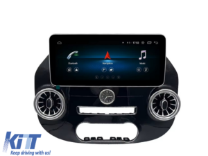 Navigation til Mercedes Vito W447 (2014-2021), 12,3 tommer, 4Gb RAM, 64Gb lager, Carplay