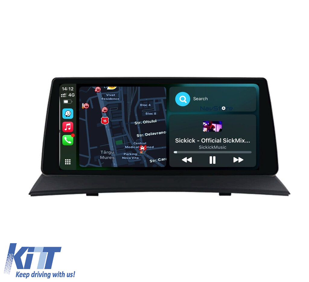 Navigation til BMW X3 E83 (2004-2012), 10,33 tommer, 8Gb RAM, 128Gb lager, Carplay