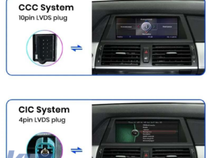 Navigation til BMW X5 E70, X6 E71 (2007-2010), 10,33 tommer, 8Gb RAM, 128Gb lager, Carplay