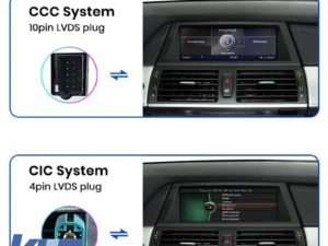 Navigation til BMW X5 E70, X6 E71 (2007-2013), 12,3 tommer, 8Gb RAM, 256Gb lager, Carplay