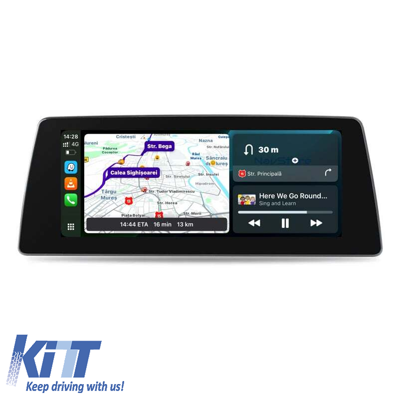 Navigation til BMW Serie 3 E90 E91, Serie 5 E60 E61 (2004-2013), 10,25 tommer, 4Gb RAM, 64Gb lager, Carplay